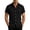 Mens Shirts Black, variant on Business Casual Mens Shirts Crochet Stitch Button Down Short Sleeve Wedding Golf Tees Tops Dad Gifts