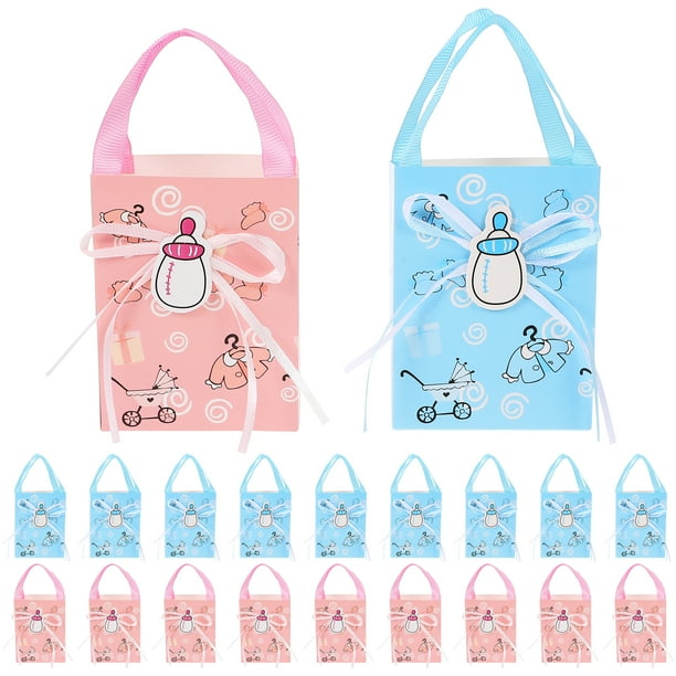 KAKOWELY 24 bolsas de papel para regalos de fiesta, bolsas de papel para golosinas, bolsas de papel para regalos de cumpleaños