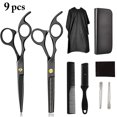thumbnail image 2 of 9PCS Hair Cutting Shears Set Professional Hair Cutting Set Thinning Shears Kit, 2 of 10