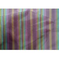 thumbnail image 3 of oneOone Cotton Silk Fabric Multicolor Stripe Printed Craft Fabric BTY 42 Inch Wide, 3 of 3