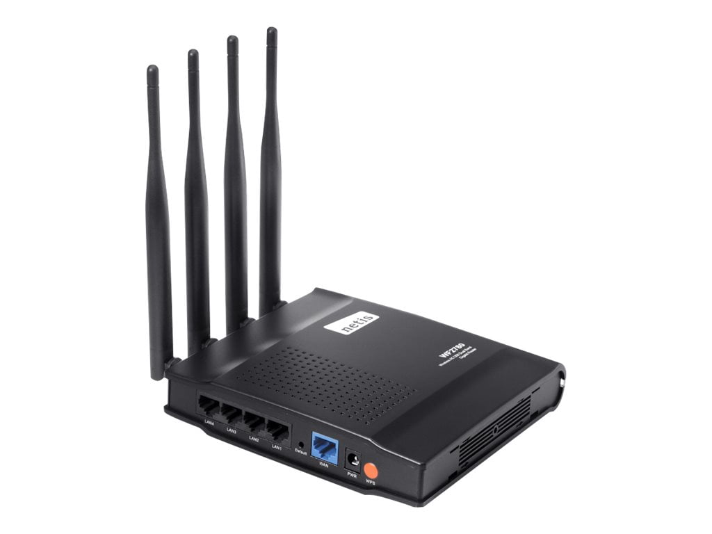 Netis WF2780 - Wireless router 4-port switch - 1GbE - Wi-Fi Netis WF2780 - Wireless router 4-port switch - 1GbE - Wi-Fi