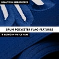 thumbnail image 5 of G128 Combo Pack: 5 Ft Tangle Free Spinning Flagpole (White) & South Carolina Flag 2x3 Ft Embroidered 220GSM Spun Polyester, Brass Grommets (Flag Included) Aluminum Flag Pole, 5 of 9