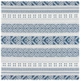 thumbnail image 2 of SAFAVIEH Augustine Willoughby Southwestern Area Rug, Navy/Creme, 6'4" x 6'4" Square, 2 of 10