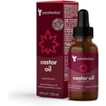 thumbnail image 1 of Aceite de Ricino Orgánico Extraherbos 100% Puro 30ml, Estimula el crecimiento de pestañas, cejas y barba, sin parabenos, 1 of 4