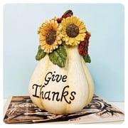 Fall Decor - Fall Decorations for Home - Thanksgiving Pumpkin Decorations for Thanksgiving Autumn Farmhouse Room Kitchen Tiered Tray Table Centerpieces
