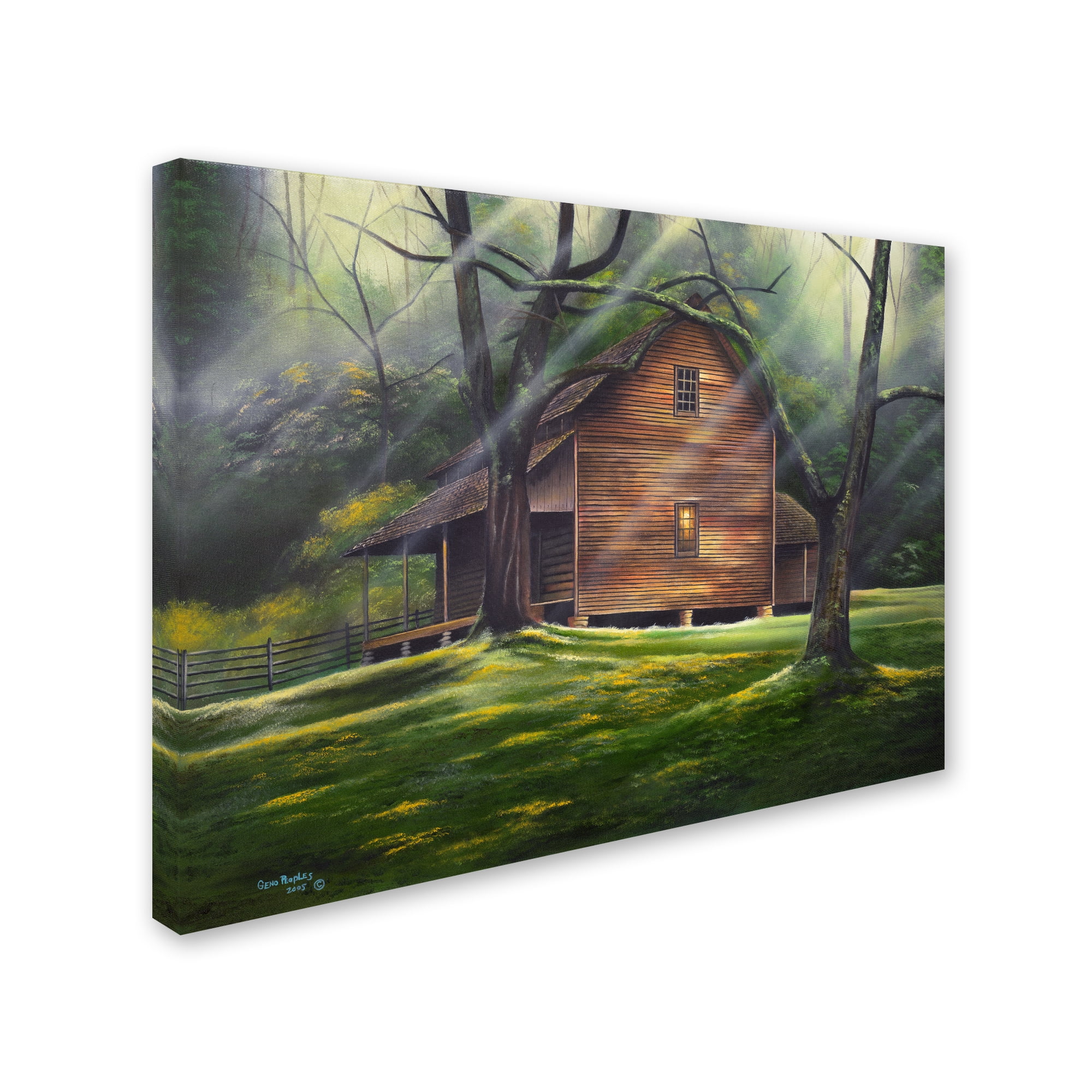 Trademark Fine Art 'Carolina Country' Canvas Art by Geno Peoples