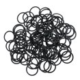 thumbnail image 2 of 100 Piezas Sujetador de Metal Correas de Lencería Clips Ganchos Hebilla Deslizante 18mm Negro Zulema Broches de la correa del sujetador, 2 of 8