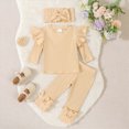 thumbnail image 2 of HCNTES Baby Girl Clothes Winter Girls 2 Outfits Girls 12 24 Months 2T 3T 4T Long Sleeve Sweatshirt Pants Clothing Set, 2 of 5