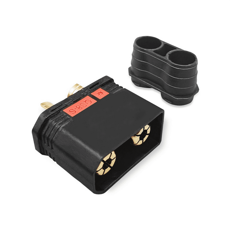 VUNIVERSUM 1 Adaptateur Haut De Gamme XT90 Femelle Vers Fiche EC5 Mâle VUNIVERSUM 1 Adaptateur Haut De Gamme XT90 Femelle Vers Fiche EC5 Mâle