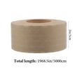 1 Roll of Kraft Paper Tape Water Activated Gummed Kraft Paper Tape