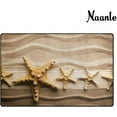 thumbnail image 3 of FREEAM Ocean Beach Non Slip Area Rug for Living Dinning Room Bedroom Kitchen, 3' x 5'(39 x 60 Inch), Starfish on Sandy Beach Nursery Rug Floor Carpet Yoga Mat, 3 of 6