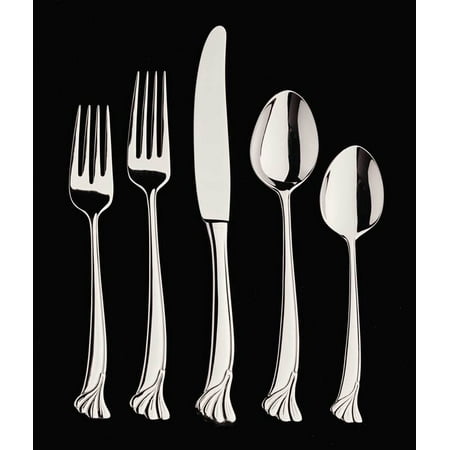 Ginkgo Leaf 20-Pc. Set - Helmick Stainless Collection
