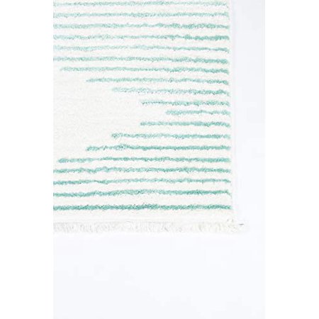 Novogratz by Momeni Ferris Cali Area Rug, Aqua, 53" X 72", Model Number: