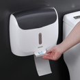 thumbnail image 3 of Dispensador De Pañuelos Para Papel Higiénico | Caja de Almacenamiento de Baño, Accesorios de Baño Portátiles/shape-4/ kaili Sencillez, 3 of 5