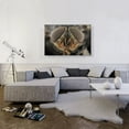 thumbnail image 2 of ARTCANVAS Macro Fly Home decor Canvas Art Print - Size: 40" x 26" (1.50" Deep), 2 of 9