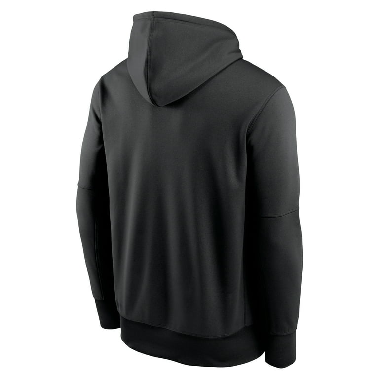 Men s Nike Black Georgia Bulldogs Football Icon Performance Fleece Pullover Hoodie Walmart