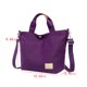 thumbnail image 3 of Bolsa de viaje expandible para mujer | Bolsa ligera para gimnasio y fin de semana con doble correa | Bolsa de nailon impermeable para deportes, escuela y equipaje de mano en avión, 3 of 8