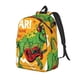 thumbnail image 1 of Easygdp Cool Dinosaur Playing Guitar Mochila de Lona Resistente para Laptop, Compatible con Laptops de 15 a 17 pulgadas, Ideal para Escuela, Trabajo y Viajes-Small, 1 of 5