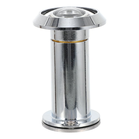 Safety Door Viewer with 220-Degree Angle Silver Color for Use 1 Piece