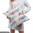 thumbnail image 4 of Ambesonne Geometric Fabric by the Yard Upholstery, Chevron Zigzag, 2 Yards, Multicolor, 4 of 4