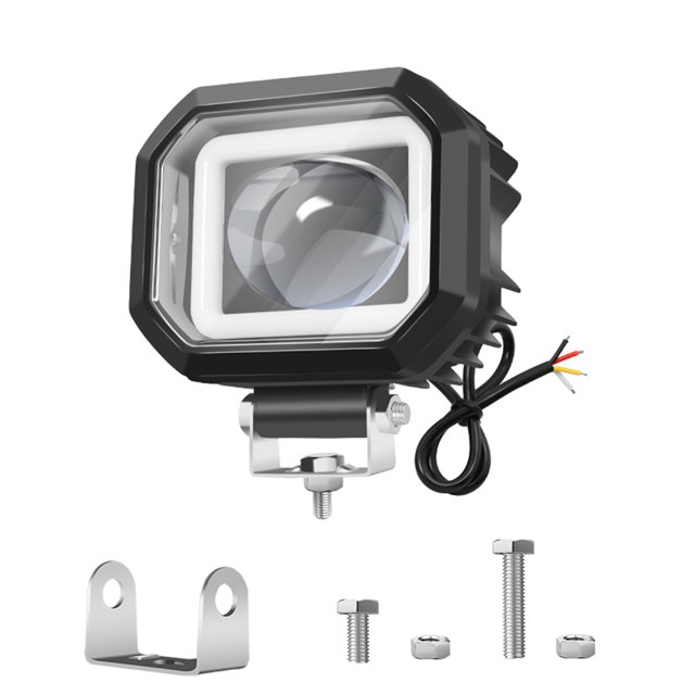 Luces Antiniebla Los Faros Delanteros Motocicleta Lámpara Niebla Conductor 40 W White Amarillo