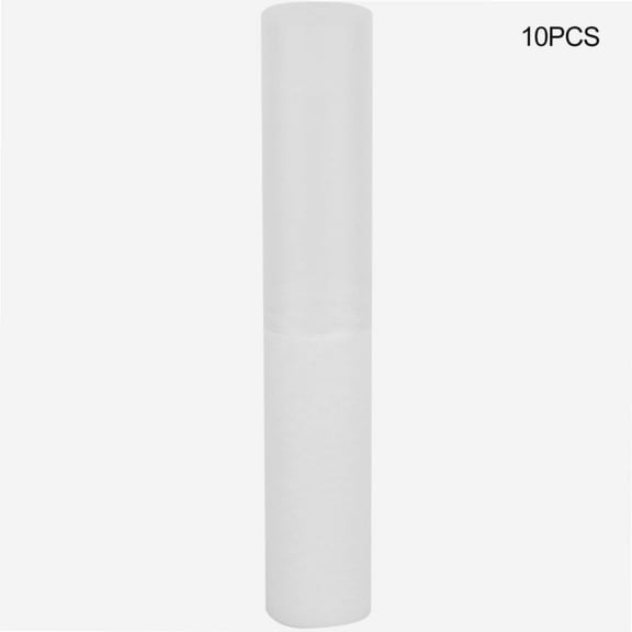 Lip Balm Tube,Empty Lipstick Bottle,10pcs Empty Lip Balm Tube Lip Gloss Container DIY Lipstick Making Accessory