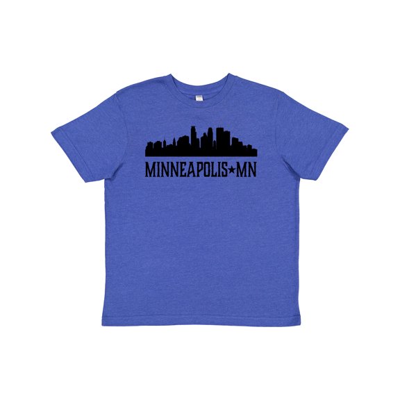 Inktastic Minneapolis Minnesota City Skyline Youth T-Shirt