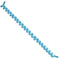thumbnail image 2 of Rehabilitation Advantage Curly No-Tie Shoelaces – Teal, Elastic Coil Design, 6" to 45" Stretch, Ideal for Seniors, Athletes, All Ages – One Pair, 2 of 5