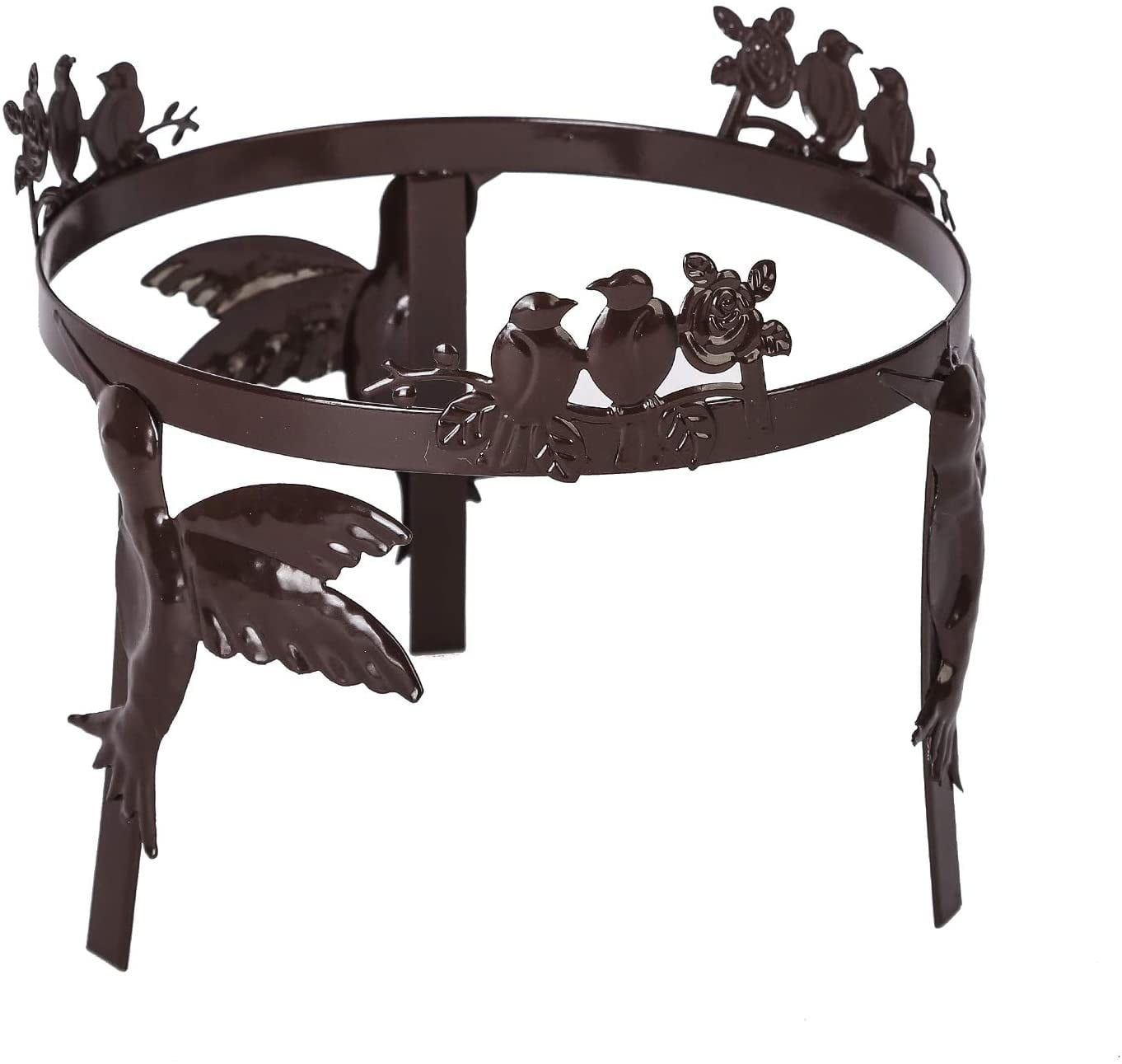 Bmatwk Gazing Ball Stand Garden Hardware Metal Stand for 10Inch or 12