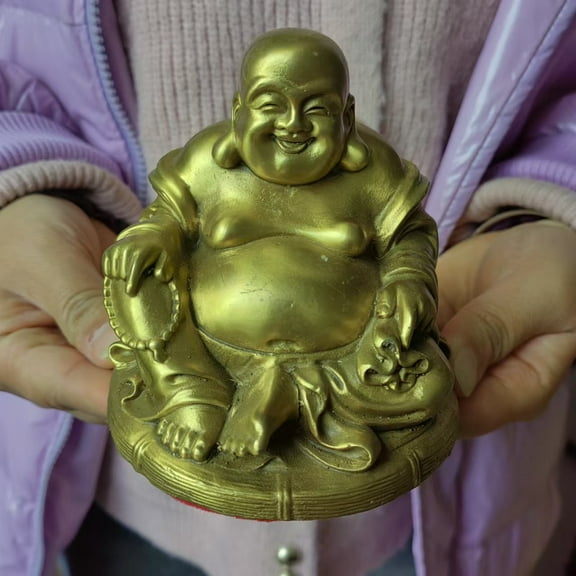 Home Decor buddha statue Nepal Maitreya Buddha Laughing Buddha Antique vintage,Kuan yin Bronze statue Guanyin of Nepal Copper Amitabha