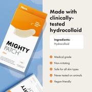 Hero Cosmetics Mighty Patch Chin, Contoured Chin Hydrocolloid Acne Pimple Patch, 10 Count