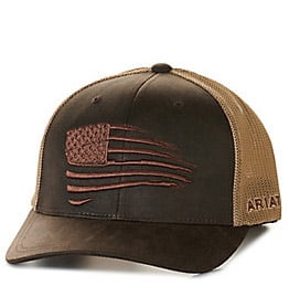Ariat Mens Embroidered Flag Adjustable 