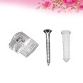 thumbnail image 3 of Estbridge 4Pcs Round Mouth Pot Plastic Fake Flowerpot Small Flowerpot for Balcony, 3 of 8