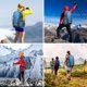 thumbnail image 3 of 40L Hombres Mujeres Trekking Mochila Montañismo Bolsa Tienda de viaje al aire libre, 3 of 8