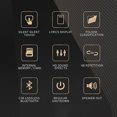 thumbnail image 2 of transemion MP3 Player 16GB Rechargeable Hi-Fi Music Player Noise Reduction Portable MP3 Audio Adapter, 2 of 9