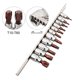 thumbnail image 2 of Juego de 11 puntas de vaso de acero al cromo-vanadio para destornilladores Torx T10-T60, 2 of 6
