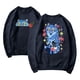thumbnail image 2 of Moonsky Sudadera pop Demon Hun/er, sudadera Huntrix con cuello redondo, jersey de manga larga para mujer y hombre, ropa de calle, moda urbana (Azul marino XL), 2 of 5