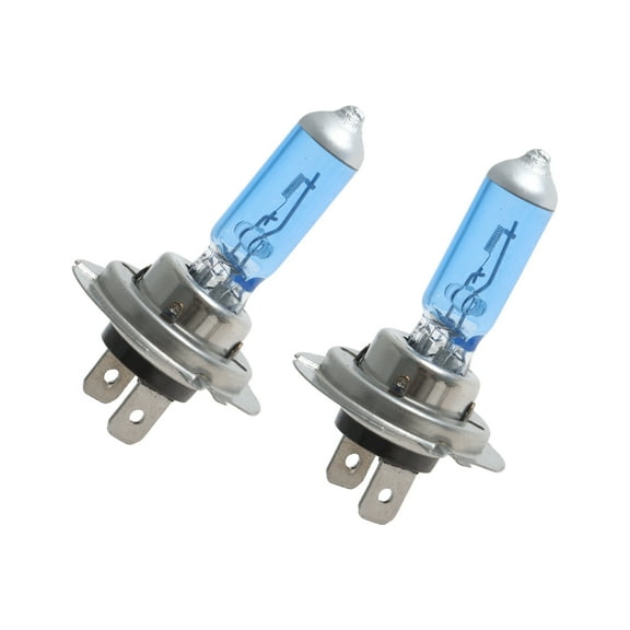 Set of 2 Halogen Headlight Bulbs H7 55W 12V Fits for Most Vehicle Models