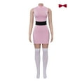 thumbnail image 2 of Women Powerpuff Girls Dress Set Blossom Buttercup Bubbles Dress With Belt Set Halloween Fancy Dress, 2 of 10