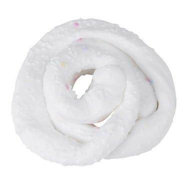 DIY White Fluffy Slime - Stress Relief Plasticine Mud Clay Toy for Kids & Adults