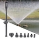 thumbnail image 3 of Boquilla de fuente para bomba de estanque, kit de boquilla de fuente para peceras de acuario multifunción, accesorio para acuario, diseño fácil de usar, 3 of 8