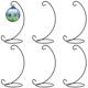 thumbnail image 1 of Expositor decorativo EOWCO, 23 cm, hierro negro, colgante, 6 unidades, 1 of 6
