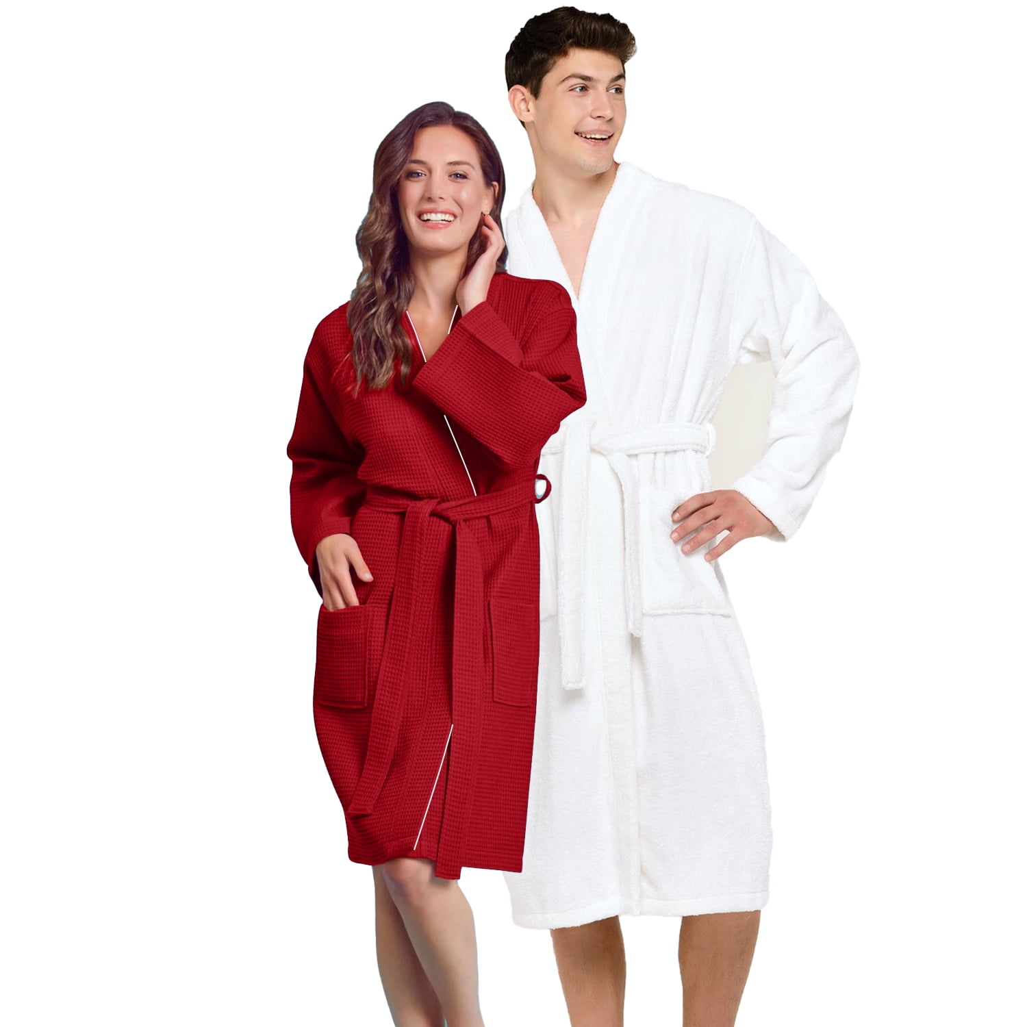 Canadian Linen Aegean Turkish Cotton & Waffle Luxury Terry Soft Bath