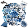 thumbnail image 4 of 35pcs-50pcs Blue Stickers Stationery Stickers Nature Animal Stickers Cool Decals for Laptops Suitcase Phone, 4 of 8