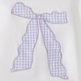 thumbnail image 4 of Toddler Girl Summer Outfits Cute Embroidery Clothing Sets Short Sleeve T-Shirt and Ruffle Shorts Set 2 Piece, 4 of 6