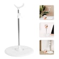 thumbnail image 1 of LOLIPPYY 1Pcs Action Figure Display Holder Doll Display Stand for Retail Use White Plastic, 1 of 8