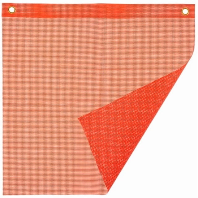 Keeper Corporation Drapeau 04902 Drapeau de Sécurité; Longueur 18 Pouces x Hauteur 18 Pouces; Simple; avec Deux Illets en Métal