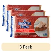 (3 pack) Imperial Sugar Dark Brown Sugar, 32 Oz
