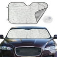 thumbnail image 2 of Kdxio Cute Poodle Dog Print Windshield Sun Shade,UV Rays and Sun Heat Protection,Sunshade for Car Windshield,Car Shade Front Windshield - Small, 2 of 6