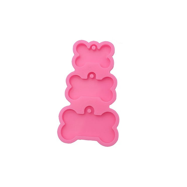 Bewildely Moldes de fundición para fondant, accesorios para fiestas, molde en relieve con forma de 3 cavidades, herramientas de decoración, troquel Herramientas y accesorios para hornear Bewildely HA062861-00B